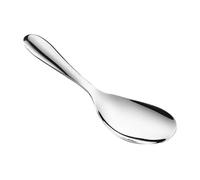 CONGARTENO Stainless Steel Rice Scoop Ergonomic Handle for Easy Serving and Cooking Non-Stick Kitchen Accessory for Rice Soups and Salads Reusable and Cooking Spoon