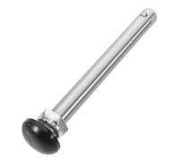CONGARTENO Stainless Steel Wheelchair Rear Axle with Quick Release System for Smooth Mobility Silver Wheelchair Parts Designed for Indoor and Travel Use Sturdy Healthcare Equipment Accessory