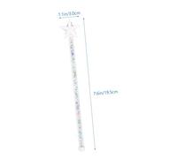 CONGARTENO Star Shaped Glass Wine Stirrer Heat Resistant Beverage Mixing Rod for Coffee Juice Cocktail Lightweight Long Handle Liquid Mixing Stick