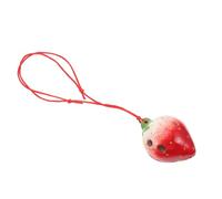 CONGARTENO Strawberry Ocarina Beginner Wind Instrument Easy to Play Practice Musical Instrument for Students Creative