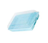 CONGARTENO Thickened Transparent Plastic Shoe Box with Airtight Seal Large Capacity Stackable Storage Container for Sneakers Loafers and Household Sundries Dust and Damp Resistant Organizer