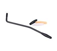 CONGARTENO Thread Tremolo Arm for Electric Guitar with Caps Black Whammy Bar Arm Easy Installation for Single Tremolo Bridge System Tension for Enhanced Tone Effects