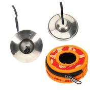 CONGARTENO Tibetan Tingsha Meditation Bells Handheld Cymbals Lightweight Yoga Sound Healing Instrument Compact Harmonic Tone for Mindfulness and Relaxation Practice