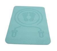 CONGARTENO Tpe Non Slip Jump Rope Mat Shock Absorbing Portable Workout Cushion for Indoor Exercise Fitness Training