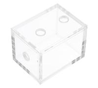 CONGARTENO Transparent Acrylic Water Cooling Tank Mini Reservoir with Easy Installation for Water Cooler Radiator System Stable Performance Visible Level for Efficient DIY Cooling