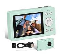 CONGARTENO Vintage Digital Camera with Zoom and -shake Storage Wireless Sharing for Students Portable for Travel and Vlogging