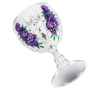 CONGARTENO Vintage Metal Wine Goblet Zinc Alloy Mini Cup for Festival Drinking Handcrafted Small Wine Glass with Decorative Pattern for Medieval Carnival and Home Bar Use