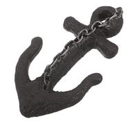 CONGARTENO Vintage Resin Anchor Wall Hook Rustic Nautical Decorative Hanger for Coats Towels Keys Handcrafted Heavy-Duty Farmhouse Entryway Mudroom Wall Mount Hook Coastal Beach House Decor