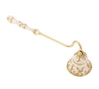 CONGARTENO Vintage Zinc Alloy Candle Snuffer with Covered Extinguisher Design Lightweight Candle Accessory for Safely Putting Out Wick Flames for Home Wedding and Party Use