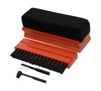 CONGARTENO Vinyl Record Cleaner Kit with Stylus Brushes for Precise Turntable Cleaning Portable Set for CD Dvd Players Dust Removal Tool Extending Record Player Lifespan