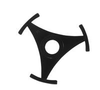 CONGARTENO Vinyl Record with Precise Positioning and Wear-resistant Design 45 Adapter Triangle 2pcs for Turntable Plastic Material, for Music on The Go and Gatherings