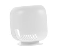 CONGARTENO Wall Mount Router Holder for Nest Wifi White Storage Rack with Hollow Back Design for Heat Dissipation Thickened Material Wifi Router Bracket Compatible with Google Random Color