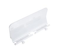 CONGARTENO Wall-mounted Phone Holder and Charging Stand Remote Control Storage Rack for Home and Office, Multi-purpose Wall Hanging Shelf in White Long Design