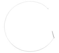 CONGARTENO Washing Machine Door Boot Seal Retaining Ring 36cm Stainless Steel Spring Clamp Washer Repair Replacement Part for Front Panel Leak Prevention