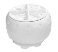 CONGARTENO Washing Machine Portable Washing Machine Mini Turbine Washer USB White Plastic