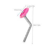 CONGARTENO Wear-resistant Bike Training Wheels Anti-slip LED Flashing Stabilizers for S Bicycle Balance Auxiliary Wheels for Beginners Easy to Install Pink