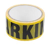CONGARTENO Wear-resistant Self-adhesive Warning Tape No Parking Marking Tape for Safety Barrier and DIY Caution Use Strong Stickiness for Floors and Curved Surfaces