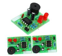 CONGARTENO Welding Soldering Practice Kit 3 Sets Flash Circuit DIY Board with Led Flasher for Beginners and Hobbyists Easy Assembly Soldering Training Tool