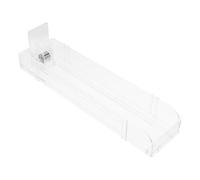 CONGARTENO Wide Automatic Cigarette Display Rack with Dual-Side 28cm Acrylic Shelves, Pushers for Store and Home Tobacco Organization, Double-Sided Cigarette Storage Stand for Smoke Accessories