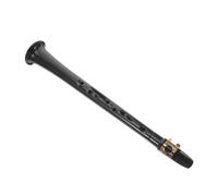 CONGARTENO Wind Instrument 8-hole Plastic Black Mini Pocket Saxophone Portable Handmade Little Saxophone Suitable for Beginners and Music Performers