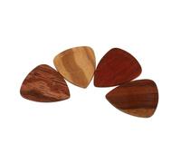 CONGARTENO Wooden Guitar Picks Solid Wood and Iron Material for Electric and Folk Guitars 1 Box Practical Simple Design Easy to Play and Operate Suitable for Stringed Instrument