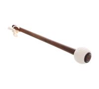 CONGARTENO Wooden Handle Gong Mallet Walnut Wood Large 25cm Percussion Mallet Lightweight Reusable Drum Stick for Musical Instruments and Gong Accessories