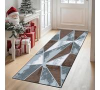 CONGCLI Carpet Runners for Hallway 64 x 155 cm Runner Absorbent, Easy to Clean, Heavy Duty Anti Slip Pvc, Low Pile Hallway Runner Throw Rugs for Living Room, Bedroom, Kitchen, D