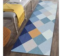 CONGCLI Carpet Runners for Hallway 82 x 185 cm Runner Absorbent, Easy to Clean, Heavy Duty Anti Slip Pvc, Low Pile Low Pile Floor Carpet for Living Room, Bedroom, Kitchen, D