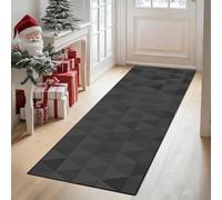 CONGCLI Hallway Runner Rug 50 x 245 cm Runner Absorbent, Easy to Clean, Heavy Duty Anti Slip Pvc, Low Pile Floor Mat Hallway Rug for Living Room, Bedroom, Kitchen, D