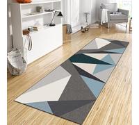 CONGCLI Hallway Runner Rug 70 x 270 cm Runner Absorbent, Easy to Clean, Heavy Duty Anti Slip Pvc, Low Pile Kitchen Rugs Carpet for Living Room, Bedroom, Kitchen, C