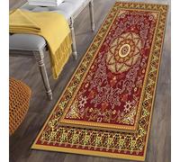 CONGCLI Hallways Carpet Runners 75 x 225 cm Lightweight, Washable, and Non-Slip Custom Length Narrow Rug Extra Long Runner Rugs for Hallway for Hallway Kitchen Living Room, A