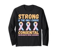 Congenital Diaphragmatic Hernia Awareness CDH Awareness Long Sleeve T-Shirt