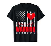 Congenital Heart Defect Awareness Open Heart Surgery Warrior T-Shirt