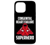 Congenital Heart Failure Superhero Survivor Warrior Fighter Case for iPhone 13 Pro Max