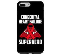 Congenital Heart Failure Superhero Survivor Warrior Fighter Case for iPhone 7 Plus/8 Plus