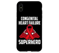 Congenital Heart Failure Superhero Survivor Warrior Fighter Case for iPhone XS Max