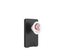 congestive Heart failure (HF) awareness sunflower red ribbon PopSockets PopWallet for MagSafe