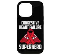 Congestive Heart Failure Superhero Survivor Warrior Fighter Case for iPhone 13 Pro