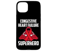 Congestive Heart Failure Superhero Survivor Warrior Fighter Case for iPhone 15 Plus