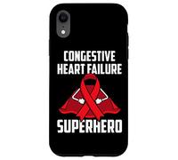 Congestive Heart Failure Superhero Survivor Warrior Fighter Case for iPhone XR