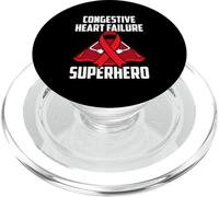 Congestive Heart Failure Superhero Survivor Warrior Fighter PopSockets PopGrip for MagSafe