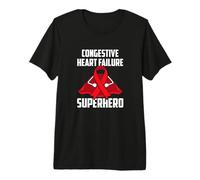 Congestive Heart Failure Superhero Survivor Warrior Fighter Premium T-Shirt