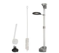 CONGGUAN Aquarium Fish Feeder Kit with Feeding Dish Feeding Tube Cleaning Brush & Feeding Ring Fish Tank Accessories for Shrimp Crab Aquatic Pets