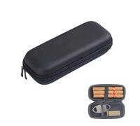 CONGGUAN Portable Cigar Case Eva Lightweight Travel Cigar Holder Storage Bag Pouch for Cigar Lighter Cutter Smoking Accessories for Smokers