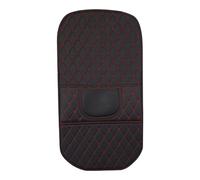 Congin Car Seat Anti-Kick Protector Mats for Land Rover Discovery 5 2018-2023, Leather Waterproof Car Seat Back Anti-Kick Pads Auto Interior Accessories,A/Black-Red line-B/Long