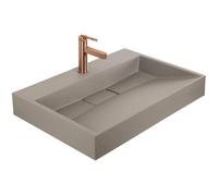 Rea - Conglomerate Washbasin Goya Taupe 70 cm - 70 x 46 x 14 cm