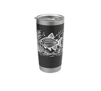 Congo Tetra Line Art Aquarist Stainless Steel Insulated Tumbler