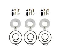 Congparts 3Pcs Carburetor Repair Kit 6J8-14302-01 6J8-14301-11 Compatible with Johnson Outboard Engine 25HP 30HP Compatible with Evinrude Compatible with Yamaha Outboard Engine 4-Stroke 25 30
