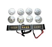Congparts RE306510 RE10962 228W 12V 24V LED Front Hood Light Conversion Kit Compatible with John Deere Crawler Dozer 450H 550H 650H Self Propelled Sprayer 4710 4700 Tractors 4050 4250 4450 4055