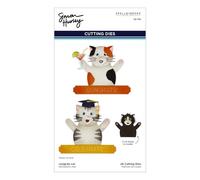 Congrats Cat Etched Dies by Simon Hurley